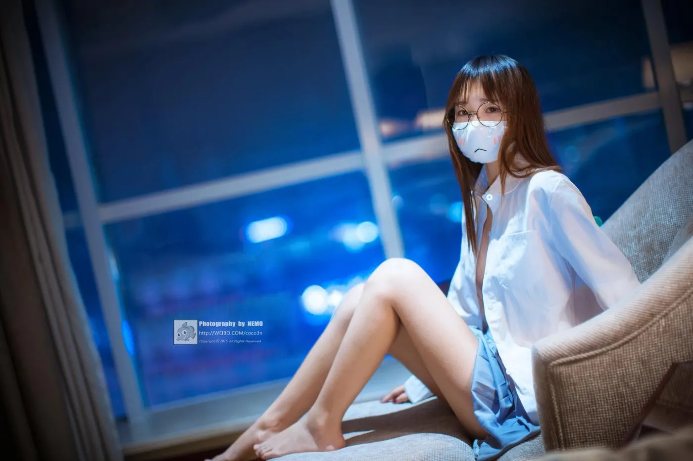 御子Yumiko – NO.01 口罩 [20P]插图8